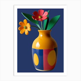 Vase With Flowers Art Print