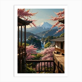 Japanese Garden 5 Art Print