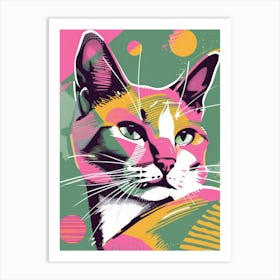 Cat Art 1 Art Print