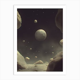 Moonscape Art Print