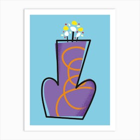 Flower In A Vase Art Print