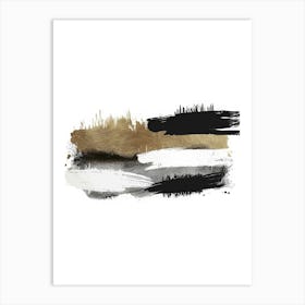 Abstract Brushstrokes 20 Art Print