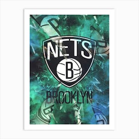 Brooklyn Nets 2 Art Print