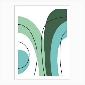 Abstract Painting 90 Art Print