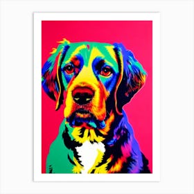 English Cocker Spaniel Andy Warhol Style Dog Art Print