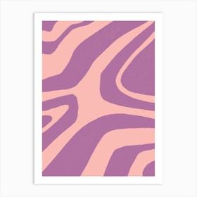 Zebra Pattern #3 Art Print