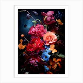 Flowers In A Vase 1 Art Print