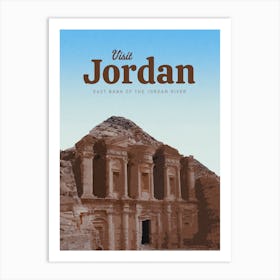 Jordan East Bank Of The Jordan River Art Print