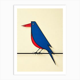 Bird On A Wire Art Print