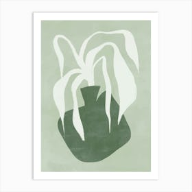 Plant In A Pot 1 Art Print