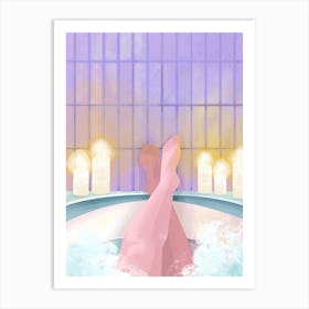 Bathtime Art Print