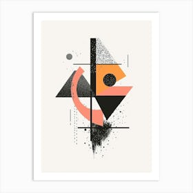 Abstract Geometric Pattern 18 Art Print