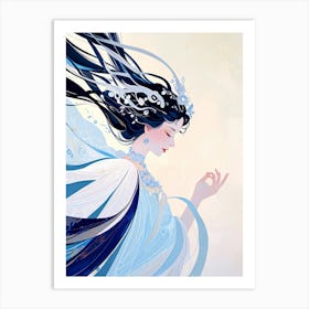 Chinese Woman 3 Art Print