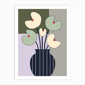 Flowers In A Vase 17 Art Print