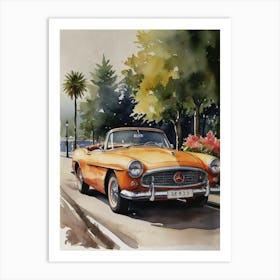 Vintage Car Art Print