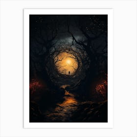 Fabulous night 2 Art Print