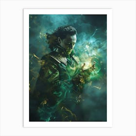 Loki God 1 Art Print