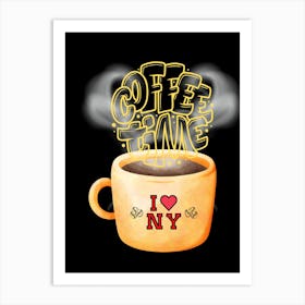 Coffee Time Art Print