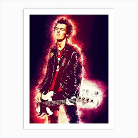 Sid Vicious Sex Pistol Art Print