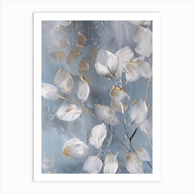 Leaves On A Branch Art Print