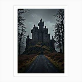 Scottish Castle Castle of the Undying Curse Art Print