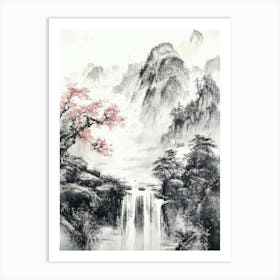 Traditional Chinese Landscape Art Print