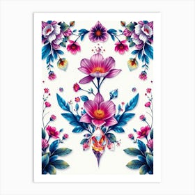 Floral Painting 3 Art Print