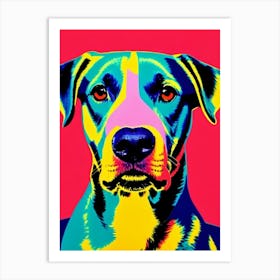 Labrador Andy Warhol Style Dog Art Print