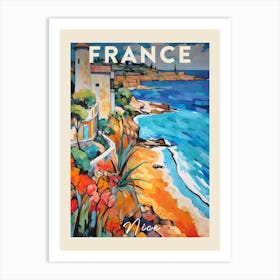 Nice France 6 Fauvist Painting Travel Poster Art Print
