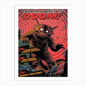 Enter The Dimension Doom Film & Movie Art Print