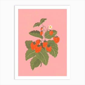 Sweet Strawberries Art Print