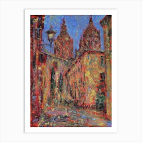 Salamanca Old City Art Print