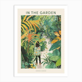 In The Garden Poster Keirunga Gardens New Zealand 2 Art Print