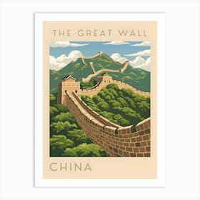 Great Wall Of China Art Print