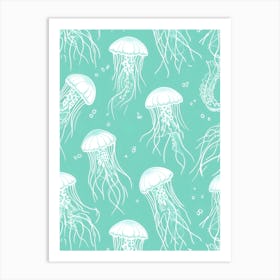 Jellyfish 6 Art Print