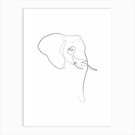 Elephant 05 Art Print