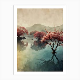 Cherry Blossoms 4 Art Print