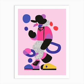 Skateboarder 9 Art Print