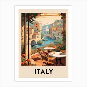 Vintage Travel Poster Italy 7 Art Print