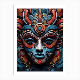 Aztec Art Art Print