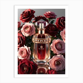 Roses And Perfume 11 Art Print