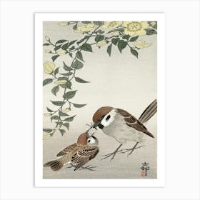 Birds And Plants (1900 1936), Ohara Koson 2 Art Print