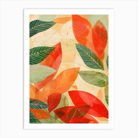 Autumn Leaves 59 Art Print