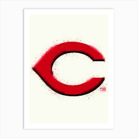 Cincinnati Reds 1 Art Print