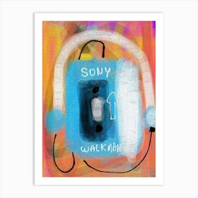 walkman Art Print