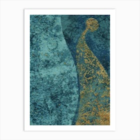 Swan Abstract Art Print