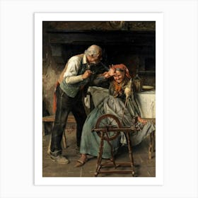 Spinning Wheel Art Print