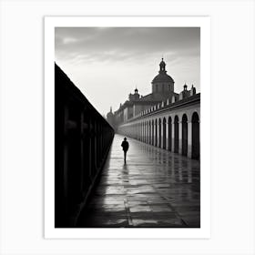 Mantua, Italy,  Black And White Analogue Photography  4 Art Print