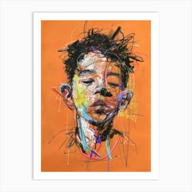 Boy'S Face 3 Art Print