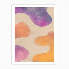 Abstract Watercolor Painting 69 Art Print